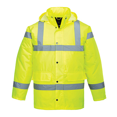 Hi-Vis Traffic Jacket Yellow