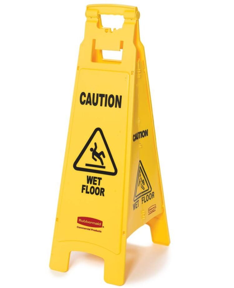 Rubbermaid Tall Wet floor sign