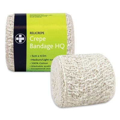 Crepe Bandage 5cm x 4.5m