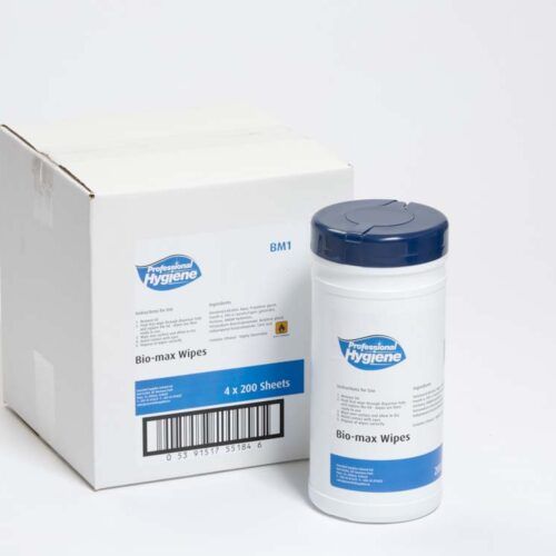BIO-SAFE WIPES (WEILS DISEASE) Case Qty: 4 Tubs per case Tub Qty: 200 Wipes per Tub