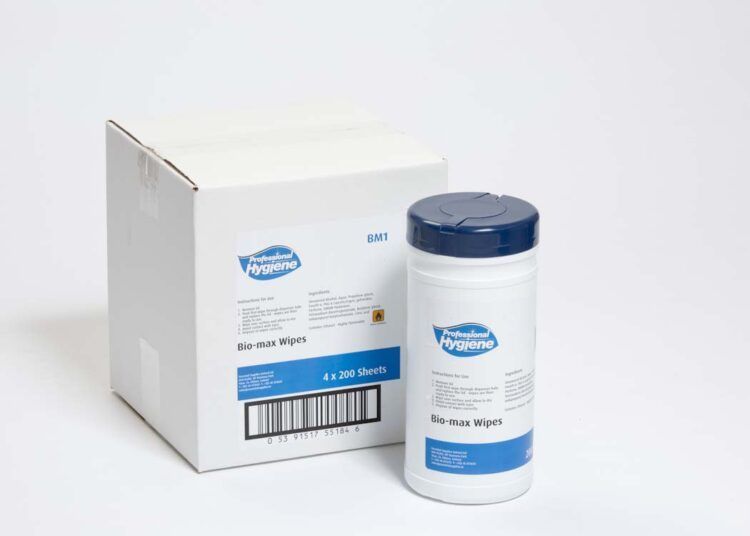 BIO-SAFE WIPES (WEILS DISEASE) Case Qty: 4 Tubs per case Tub Qty: 200 Wipes per Tub