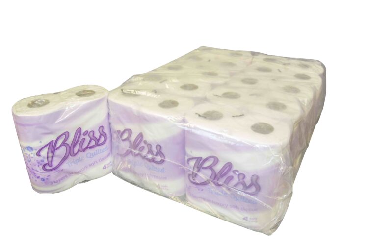 Bliss Triple Quilted Toilet Rolls