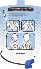 Defibtech Paediatric Pads Electrodes