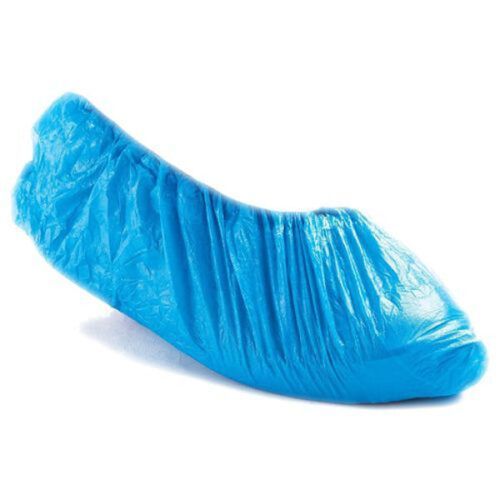DISPOSABLE OVERSHOES, 2000/CASE, BLUE BODYTECH ELASTICATED CPE