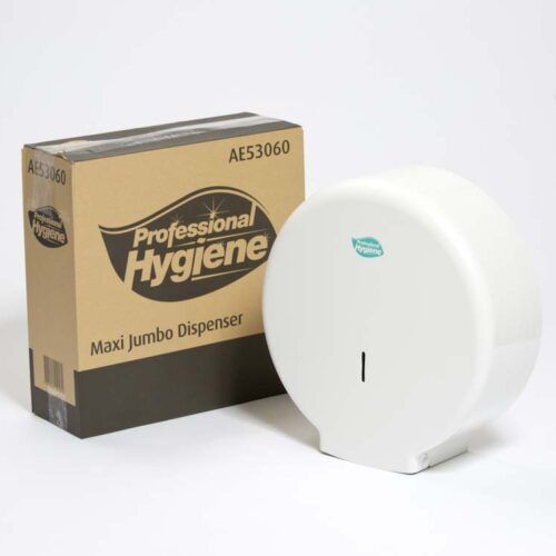 MAXI JUMBO TOILET ROLL DISPENSER 500 M, RANGE "AZUR"