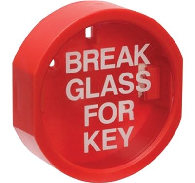 Plastic key box - break glass