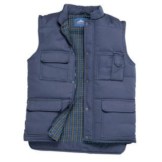 PORTWEST SHETLAND BODYWARMER, NAVY