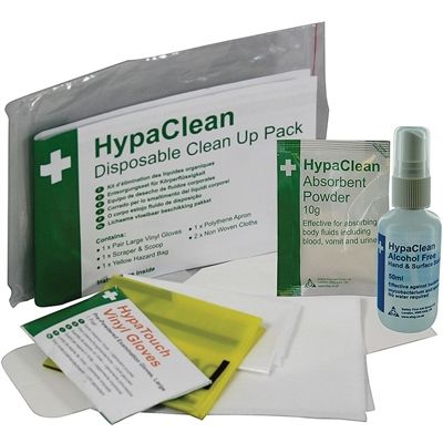 Spill Kit Single use clean up kit - Biohazard