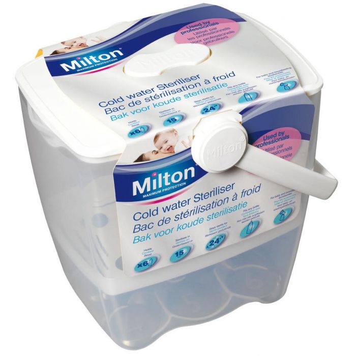 Milton Cold Water Steriliser Abington Hygiene