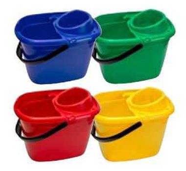 MOP BUCKET WITH WRINGER 14L