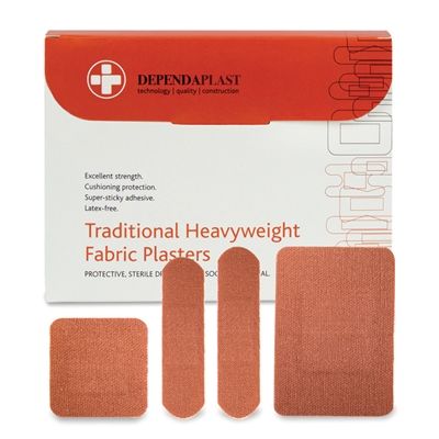 Fabric Plasters - 7.5cm x 5cm -Jumbo 50s