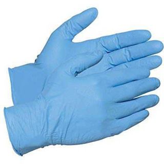 Nitrile Gloves BODYTECH POWDER FREE NITRILE EXAMINATION GLOVES, BLUE