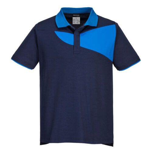 Portwest PW210 - PW2 Cotton Comfort Polo Shirt S/S Navy/Royal