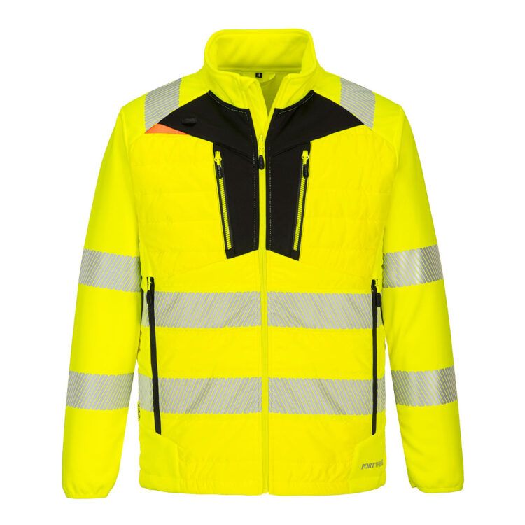 DX473 - DX4 Hi-Vis Hybrid Baffle Jacket - Image 2