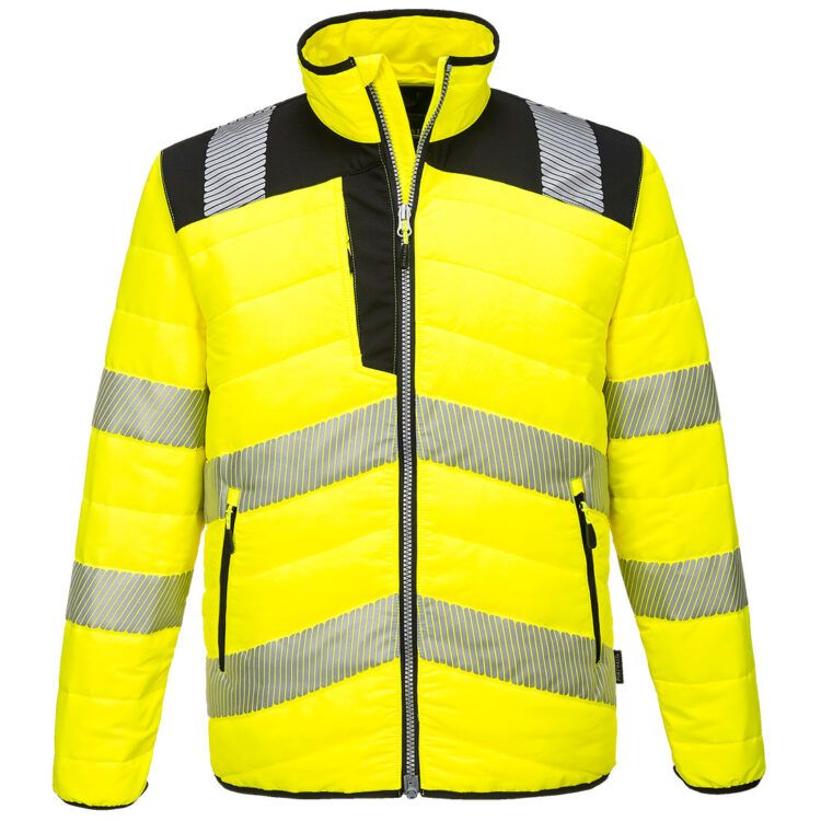 PW371 - PW3 Hi-Vis Baffle Jacket - Image 3