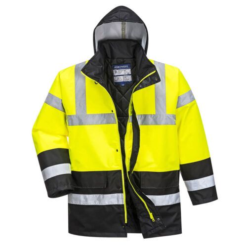 Hi-Vis Contrast Winter Traffic Jacket - S466