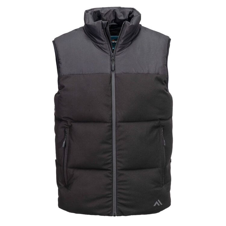 Sport Insulated Baffle Bodywarmer Quartz/Dark Navy - Image 3