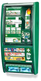 Comprehensive First Aid Station with Soft Foam Bandage Dispenser Cederroth